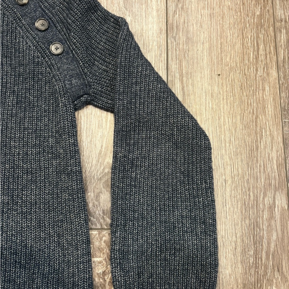 LOFT Marled Knit Mock Turtleneck Sweater- Size XS - Picture 2 of 7